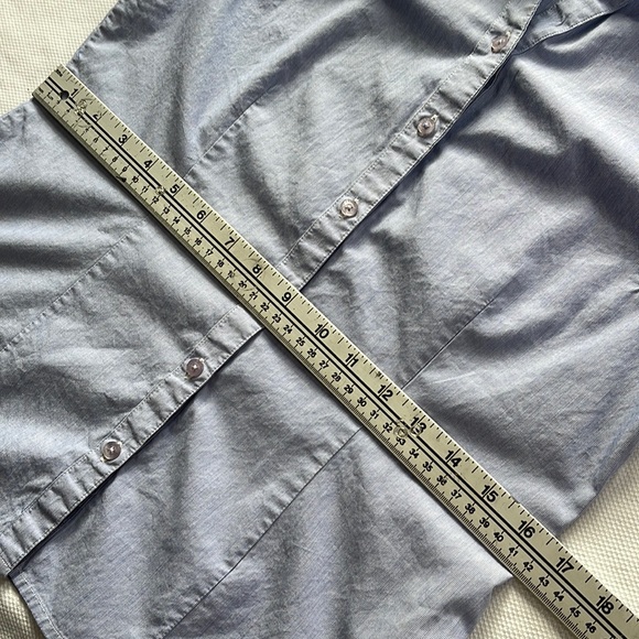 ALLEN SOLLY Cotton Fitted Shirt (M) - Picture 12 of 16